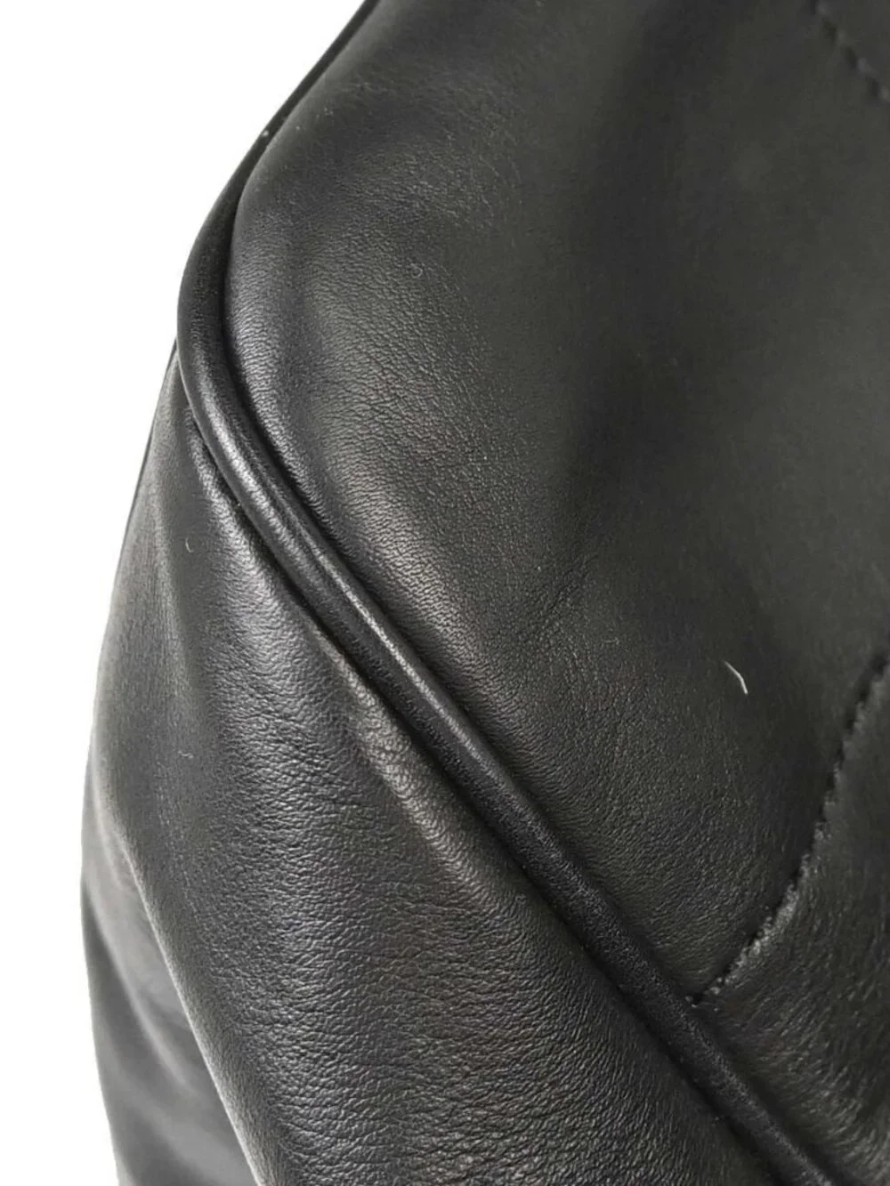 Chanel Black Lambskin Choco Bar Handbag 198302